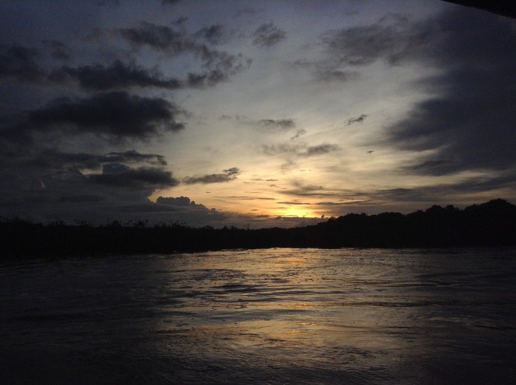 太陽快看不到了