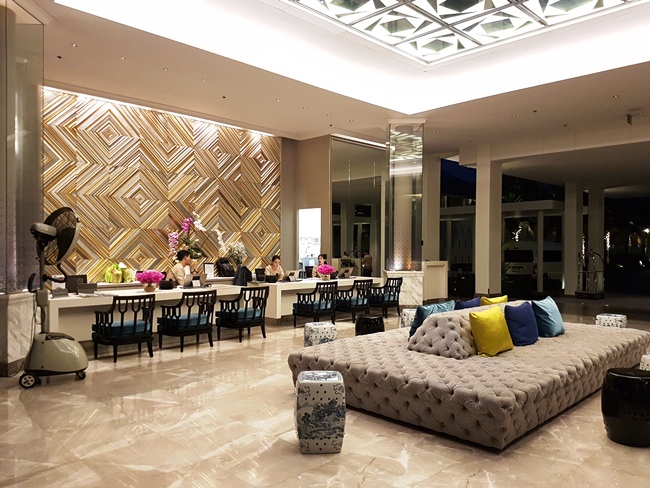 大堂的豪華裝潢