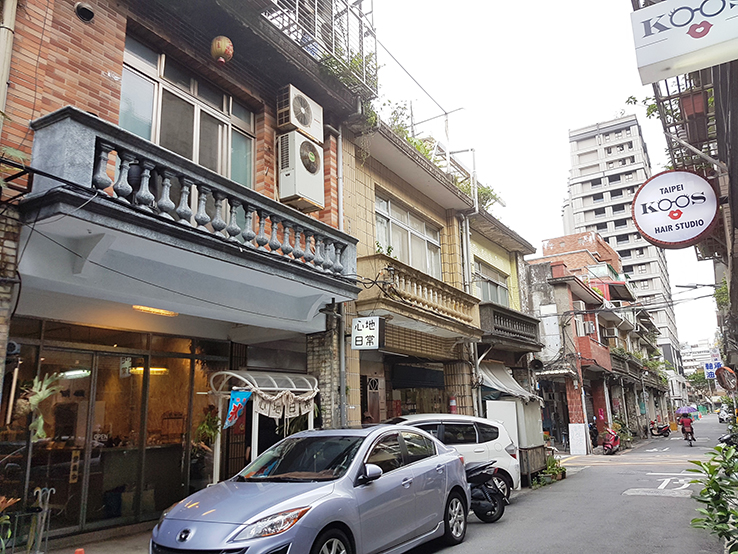 保留著舊式建築風格