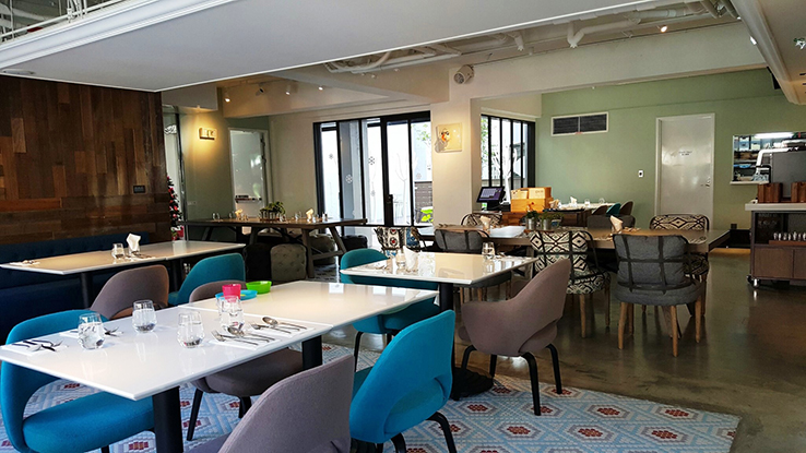 早餐是buffet型式供餐