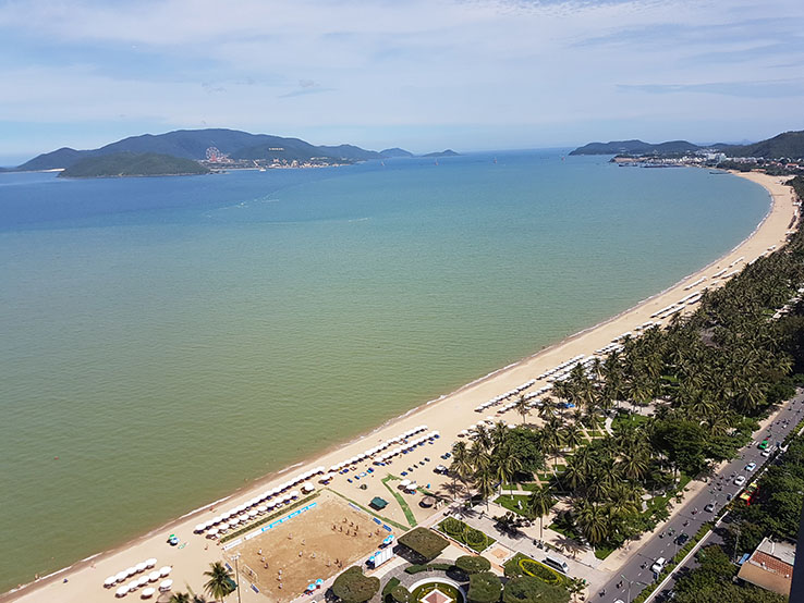 酒店公寓另一邊的風景