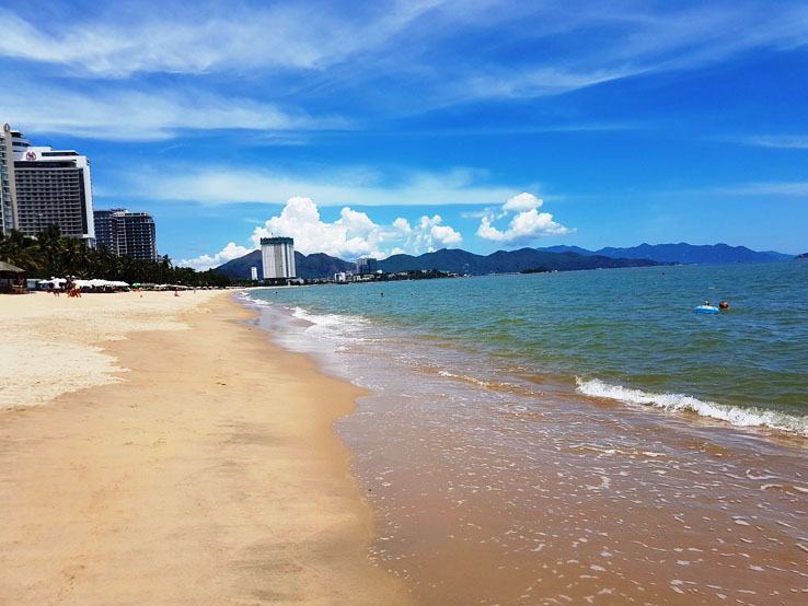 海灘的另一方向