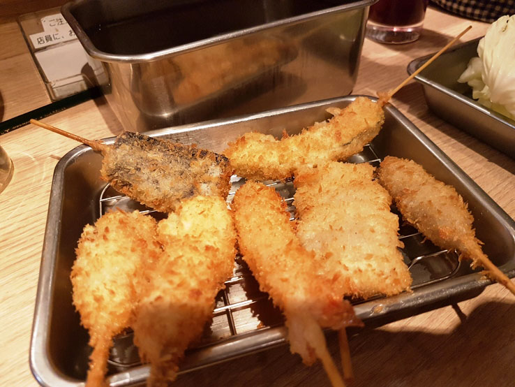 金光閃閃的炸物