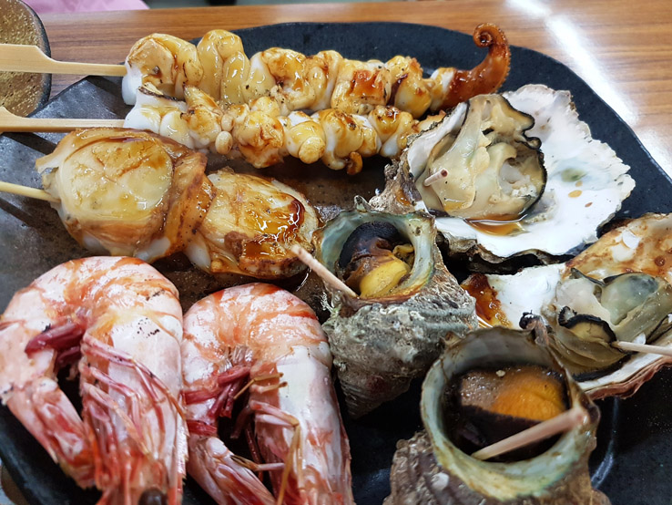 現烤海鮮