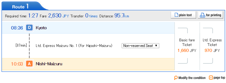京都 舞鶴 JR step3